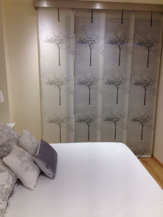 Printed Japanese Panels with stainless steel pelments Murcia